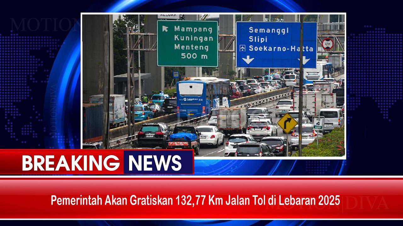 Pemerintah Akan Gratiskan 132,77 Km Jalan Tol di Lebaran 2025