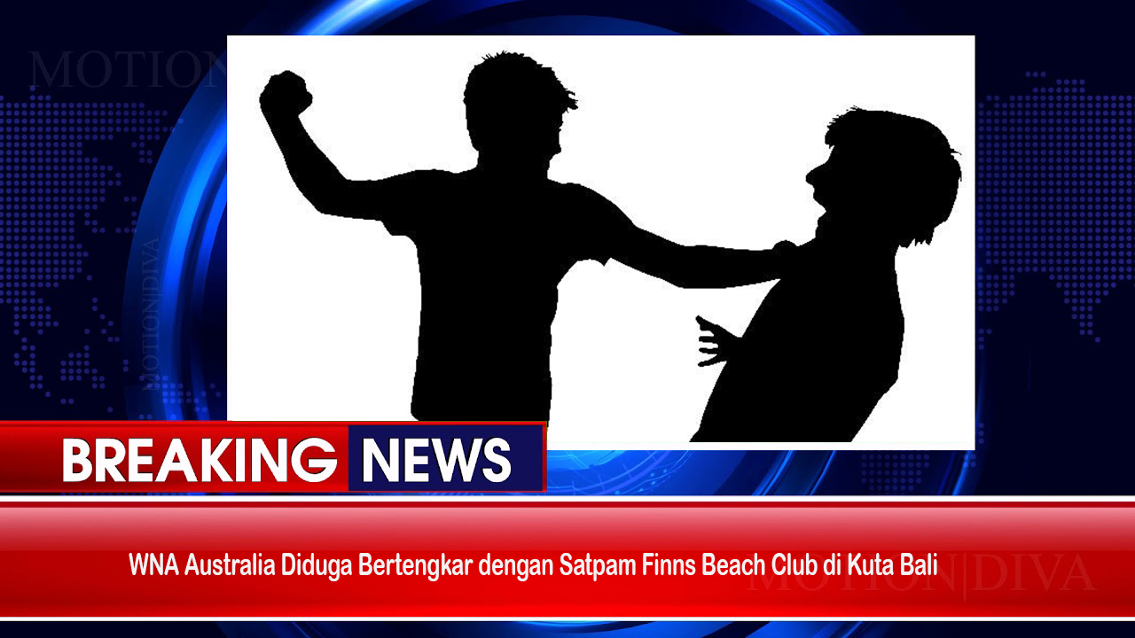 WNA Australia Diduga Bertengkar dengan Satpam Finns Beach Club di Kuta Bali