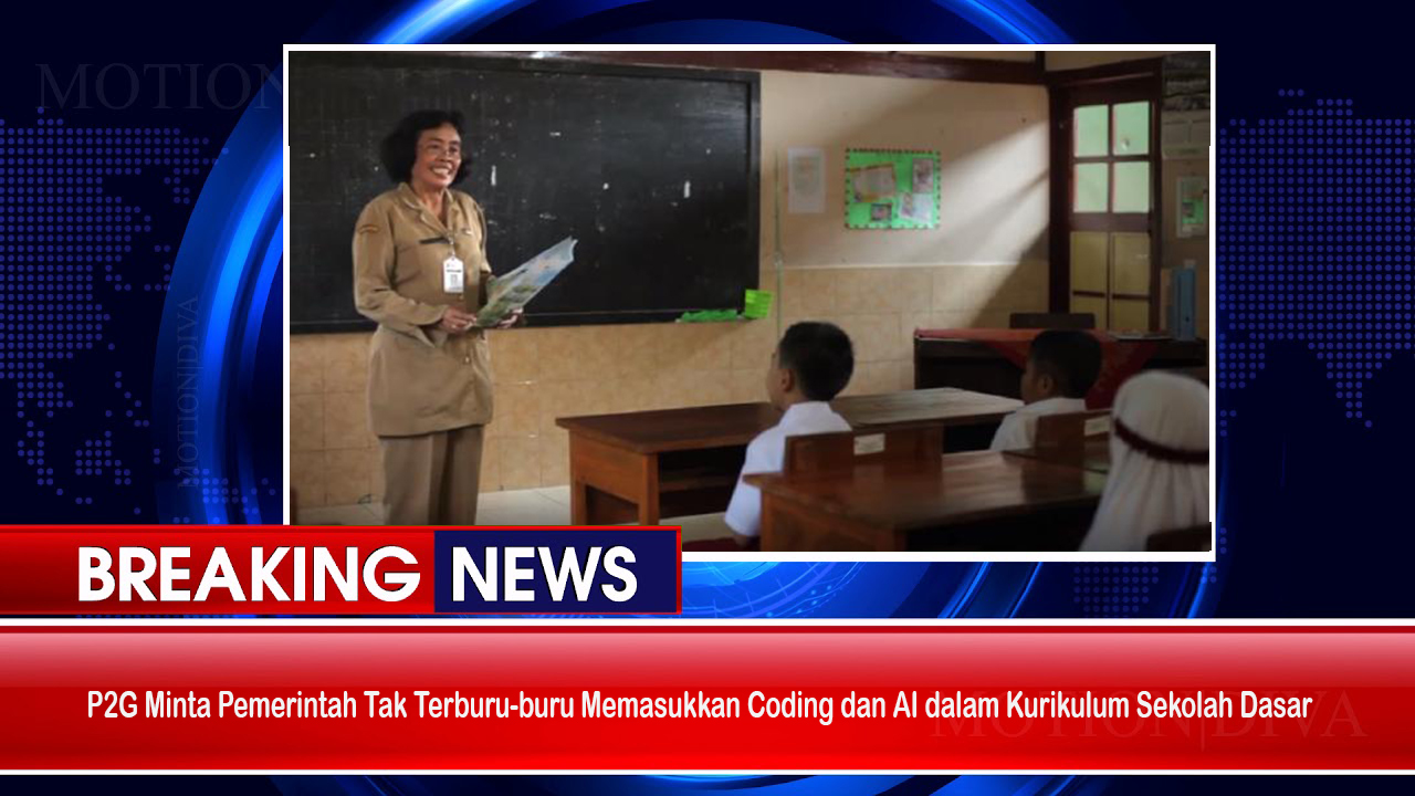 P2G Minta Pemerintah Tak Terburu-buru Memasukkan Coding dan AI dalam Kurikulum Sekolah Dasar