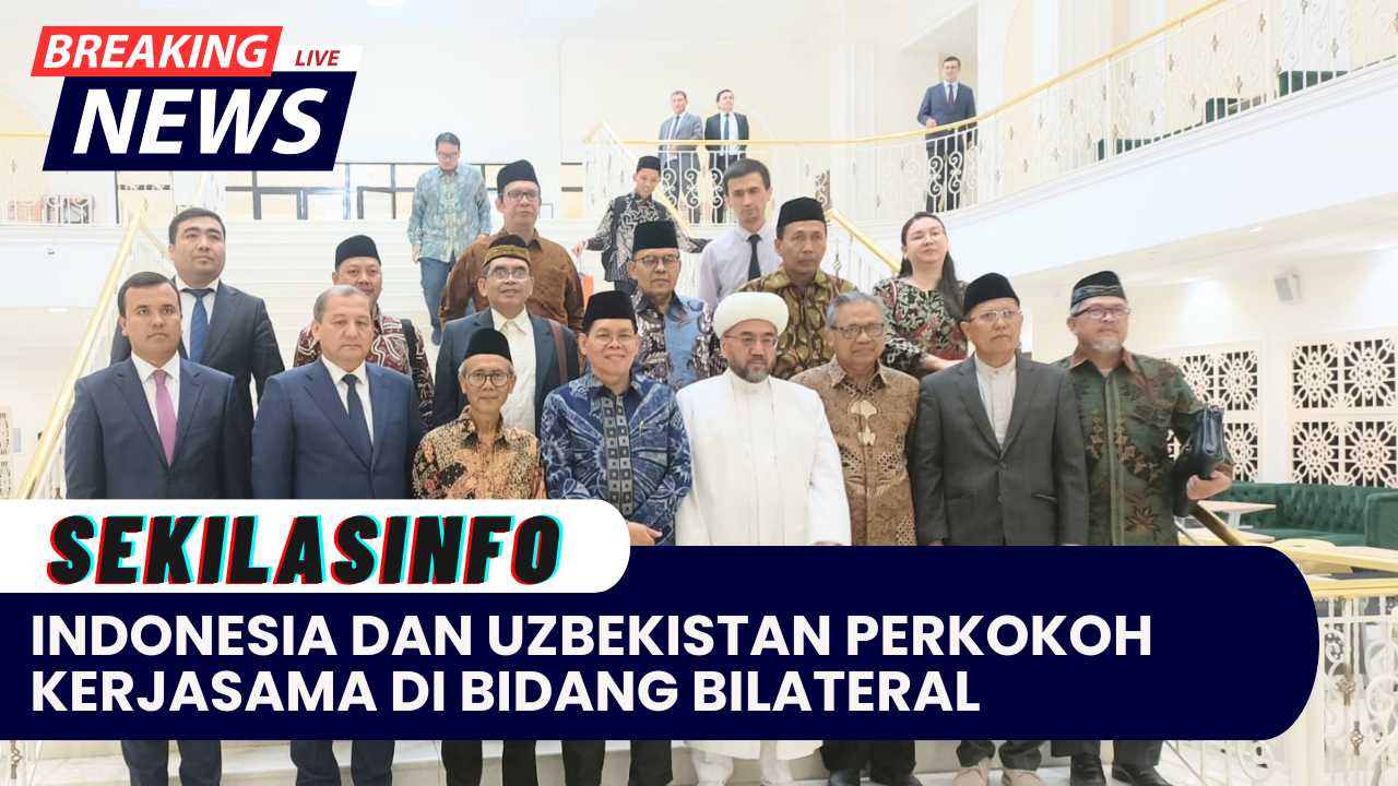 Indonesia dan Uzbekistan Perkokoh Kerja Sama di Bidang Bilateral