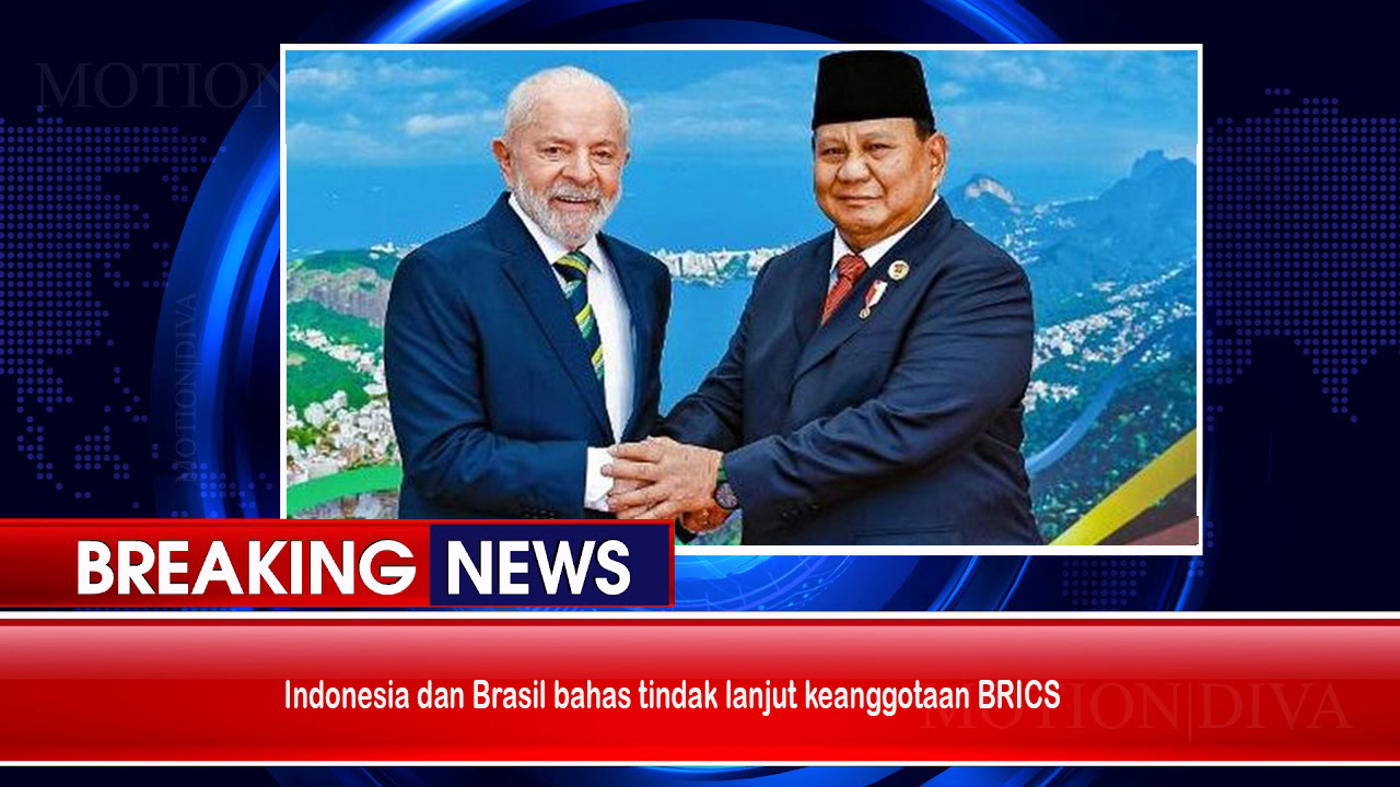 Indonesia dan Brasil Bahas Tindak Lanjut Keanggotaan BRICS