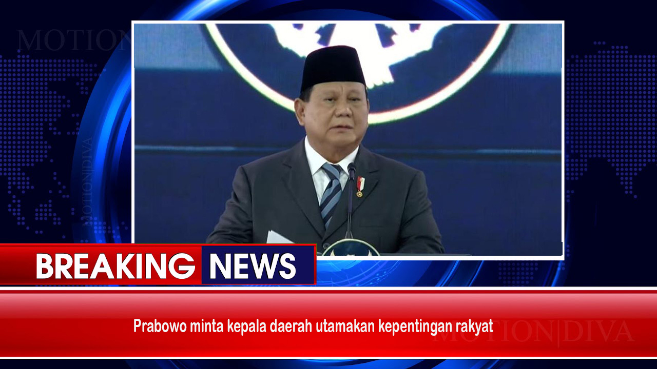 Prabowo Minta Kepala Daerah Utamakan Kepentingan Rakyat